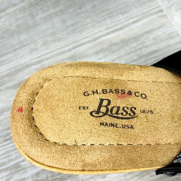 Women's G.H Bass & Co Sadie Vegan Leather Sandals - Size 8M - Picture 6 of 9